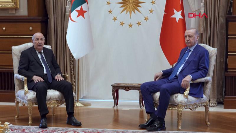 KÜLLİYE’DE DİPLOMASİ RÜZGARI: CEZAYİR CUMHURBAŞKANI TEBBUN ANKARA’DA