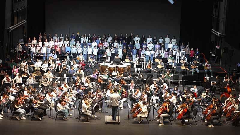 Cumhurbaşkanlığı Çocuk Orkestrası ve Korosu öğrenci sayısını 350’ye yaklaştırdı