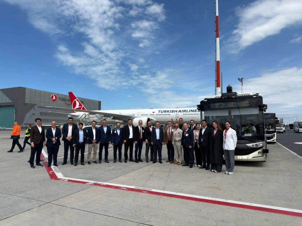 THY’DEN OTONOM OTOBÜS TESTİ: HAVALİMANINDA 11 KM SÜRÜCÜSÜZ SÜRÜŞ