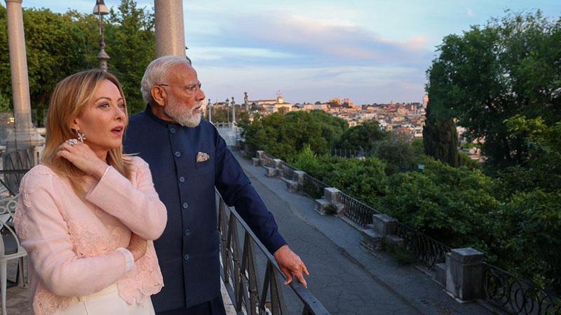 MODİ VE MELONİ ROMA’DA BULUŞTU: STRATEJİK ORTAKLIK VURGUSU