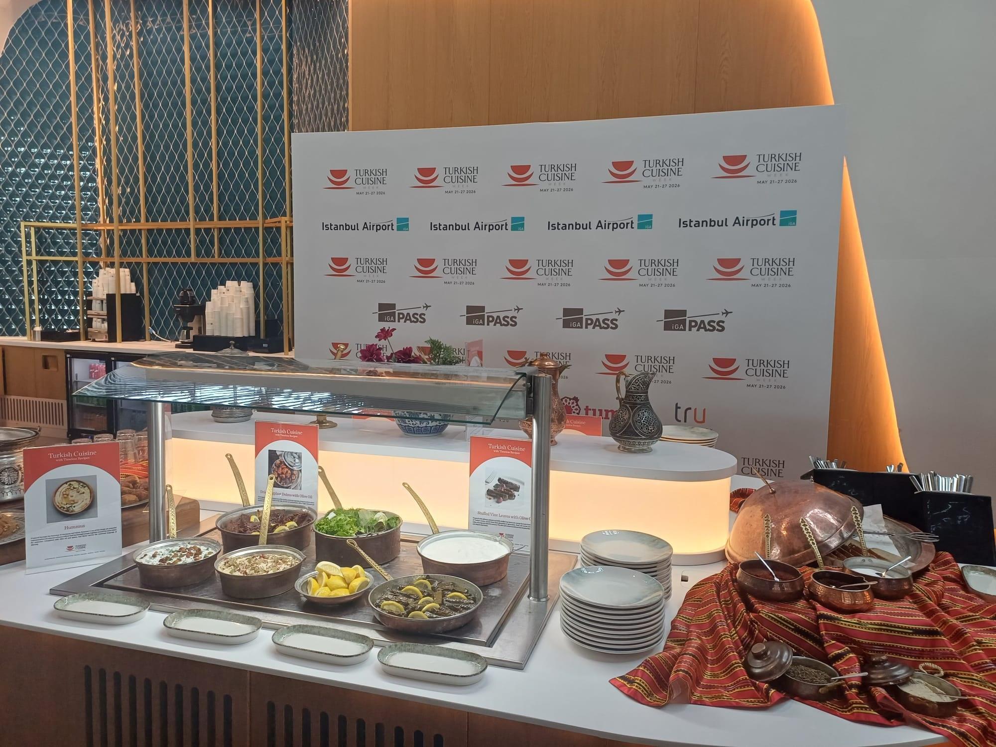 İstanbul Havalimanı’nda Gastronomi Şöleni: “Bir Sofrada Miras” Yolcularla Buluşuyor