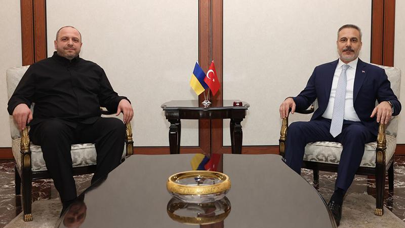 Hakan Fidan, Ukrayna Güvenlik Yetkilisi Umerov ile Ankara’da Görüştü