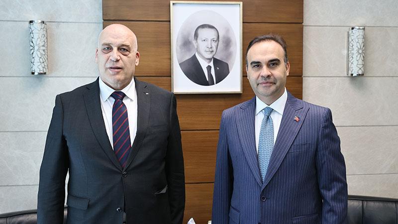 Bakan Kacır, 7 Ülkenin Büyükelçilerini Kabul Etti