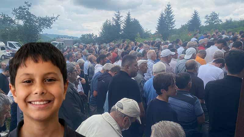 Ordu’da ilkokul öğrencisi Selman Sezgin son yolculuğuna uğurlandı