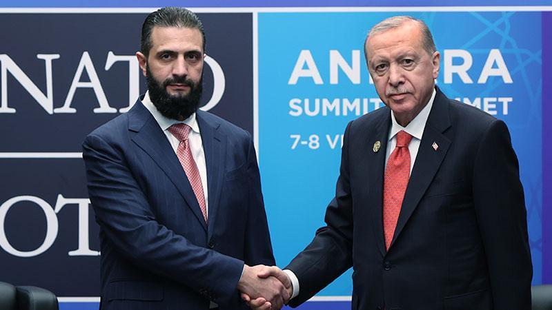 Cumhurbaşkanı Erdoğan, Suriye Cumhurbaşkanı Ahmed Şara ile Görüştü! Masada Bölgesel Gelişmeler Vardı