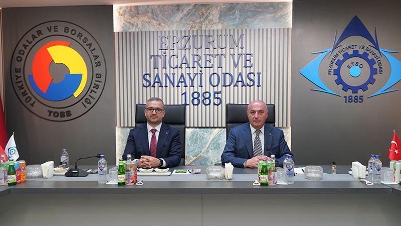 TCMB Başkanı Fatih Karahan, Erzurum’da iş dünyasıyla bir araya geldi