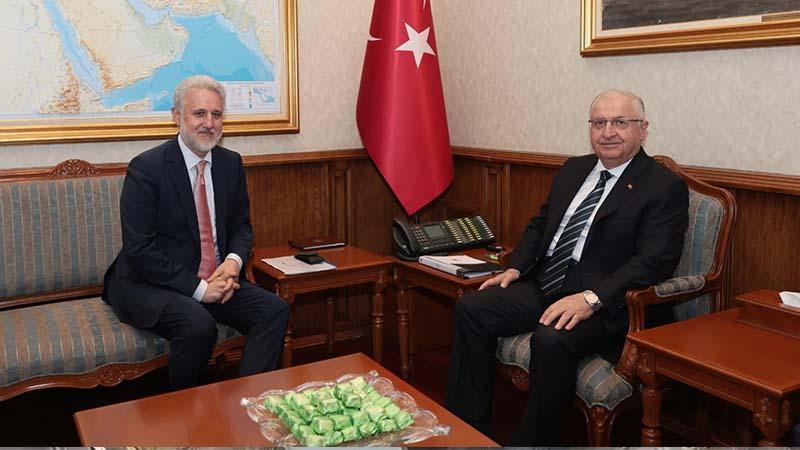 Güler, Romanya Cumhurbaşkanlığı Danışmanı Lazurca’yı Kabul Etti