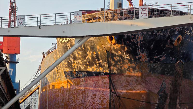 Qingdao’da tersanedeki kargo gemisinde yangın: 25 kişi hayatını kaybetti