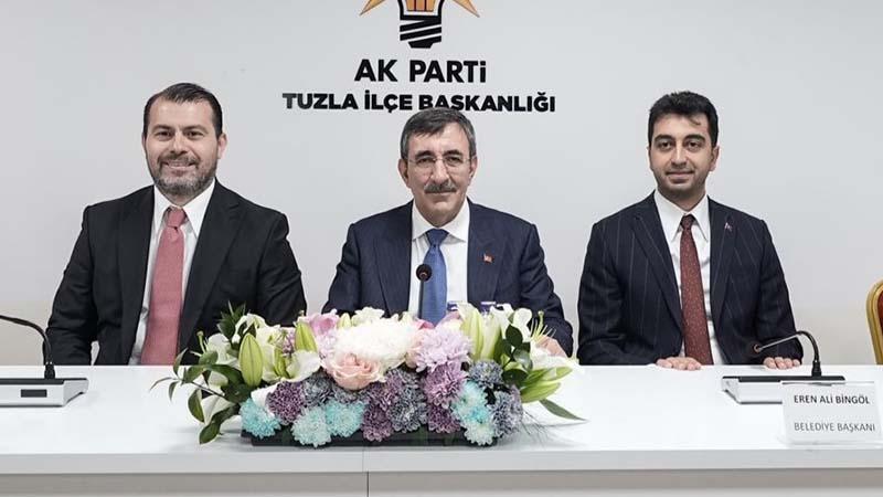Cevdet Yılmaz Tuzla’da konuştu: “Türkiye hem güçlü hem haklı olacak”