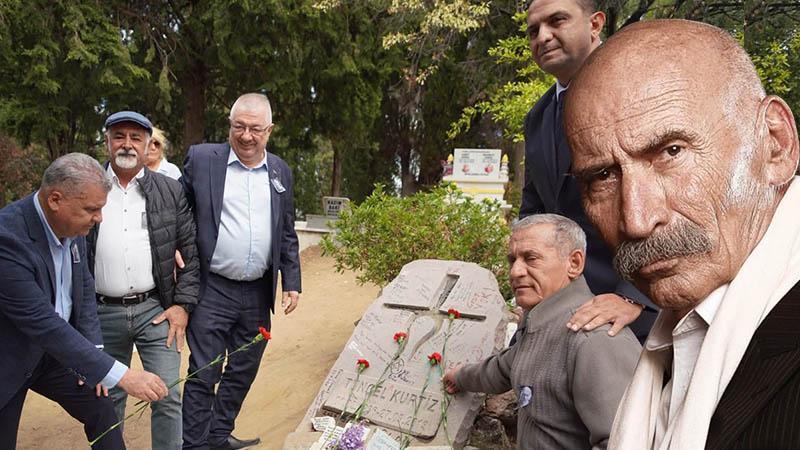 Tuncel Kurtiz, Çamlıbel’de mezarı başında anıldı: “Çok özel bir iz bıraktı”
