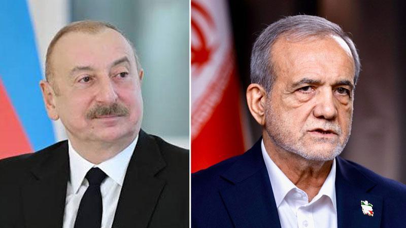 Aliyev, Pezeşkiyan’ı doğum gününde telefonla kutladı