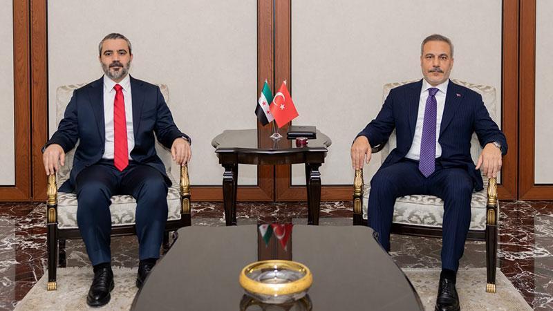 Dışişleri Bakanı Fidan, Şeybani’yi Ankara’da ağırladı