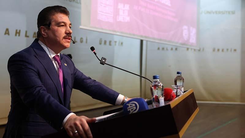 Cüneyt Yüksel, Mardin’de Gazze’deki gelişmelere dikkat çekti
